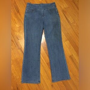 Chadwick’s of Boston Classic Blue Women's Pull-On Jeans. Gently Worn.